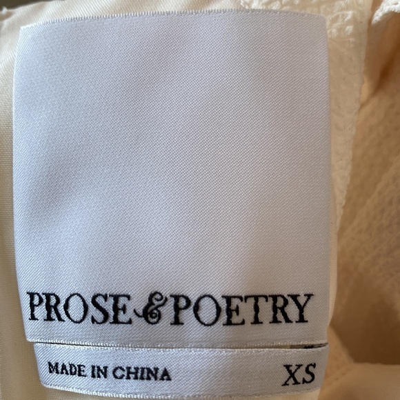 Prose & Poetry Cadence Shell Ruffled Midi Dress Size XS NWT - Picture 13 of 15